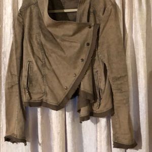 Free people distressed jacket